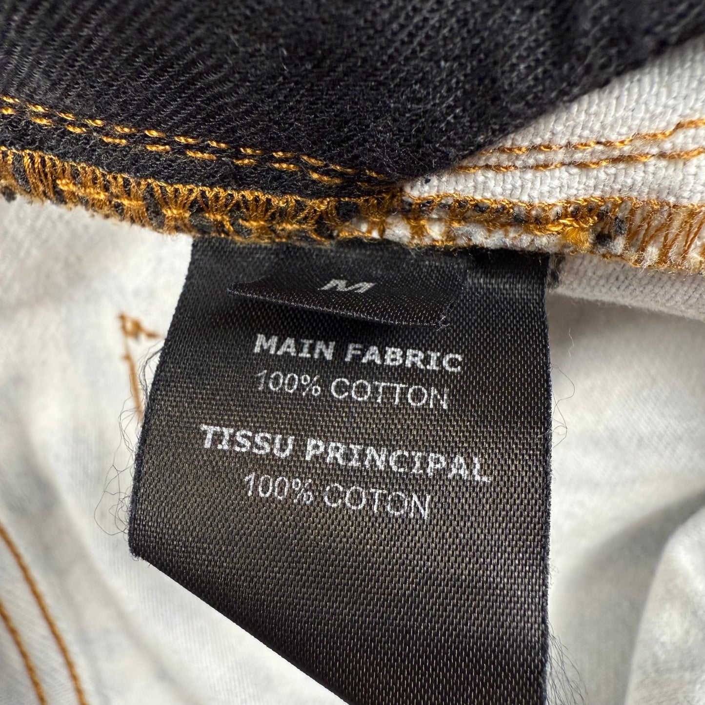 Vetements Leopard Denim Shorts