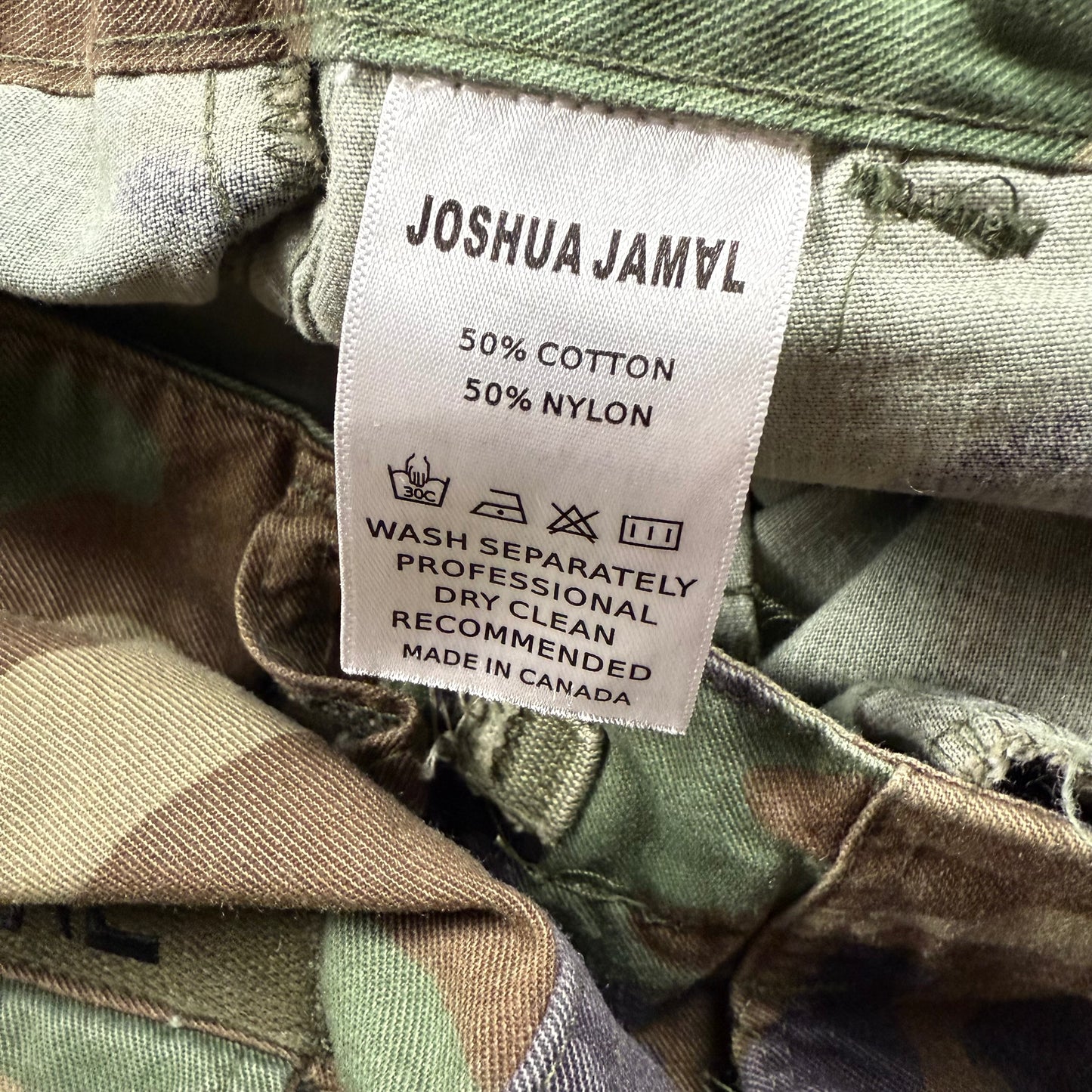 Joshua Jamal Camo Shorts