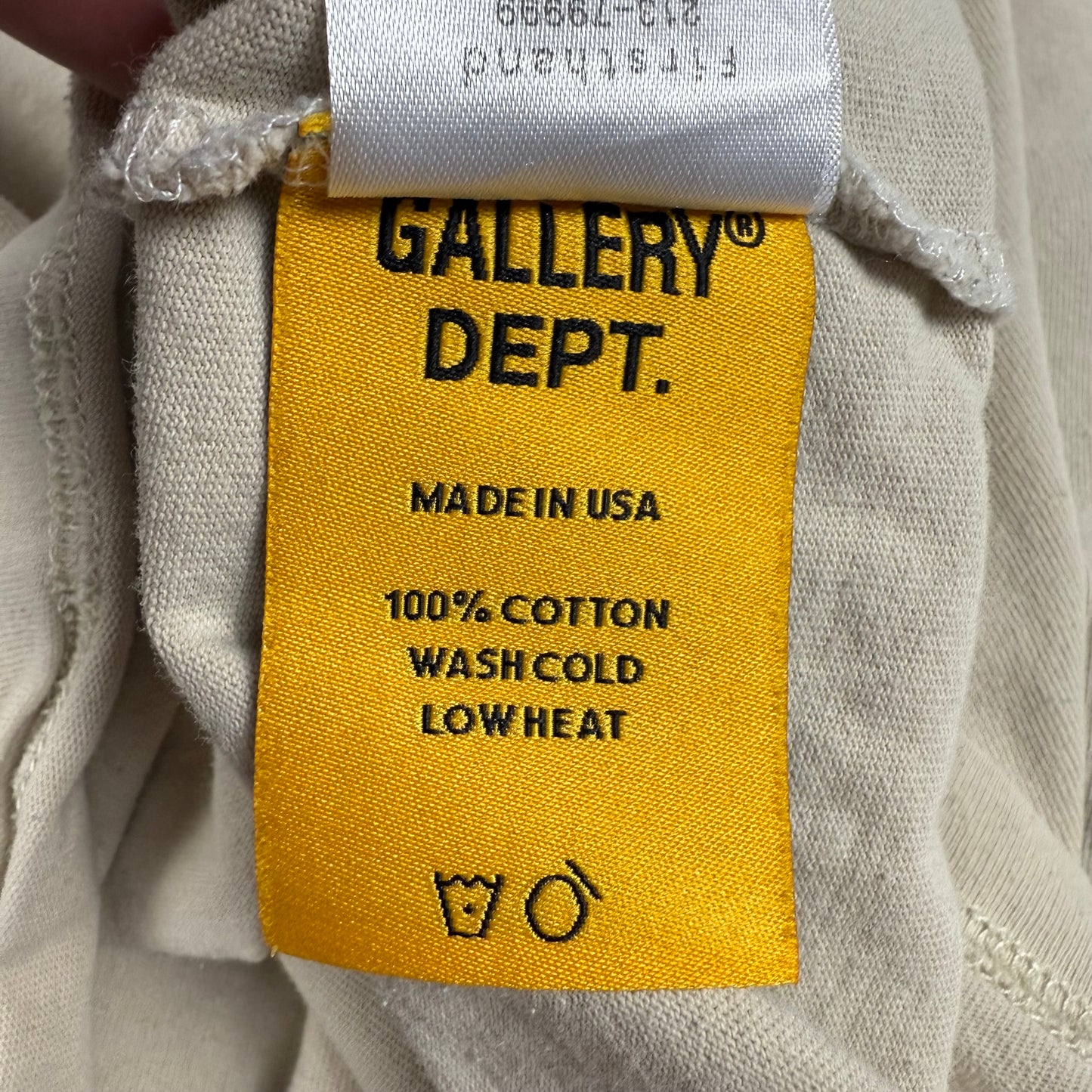 Gallery Dept. Hollywood, CA. Logo ‘Beige’ T-Shirt