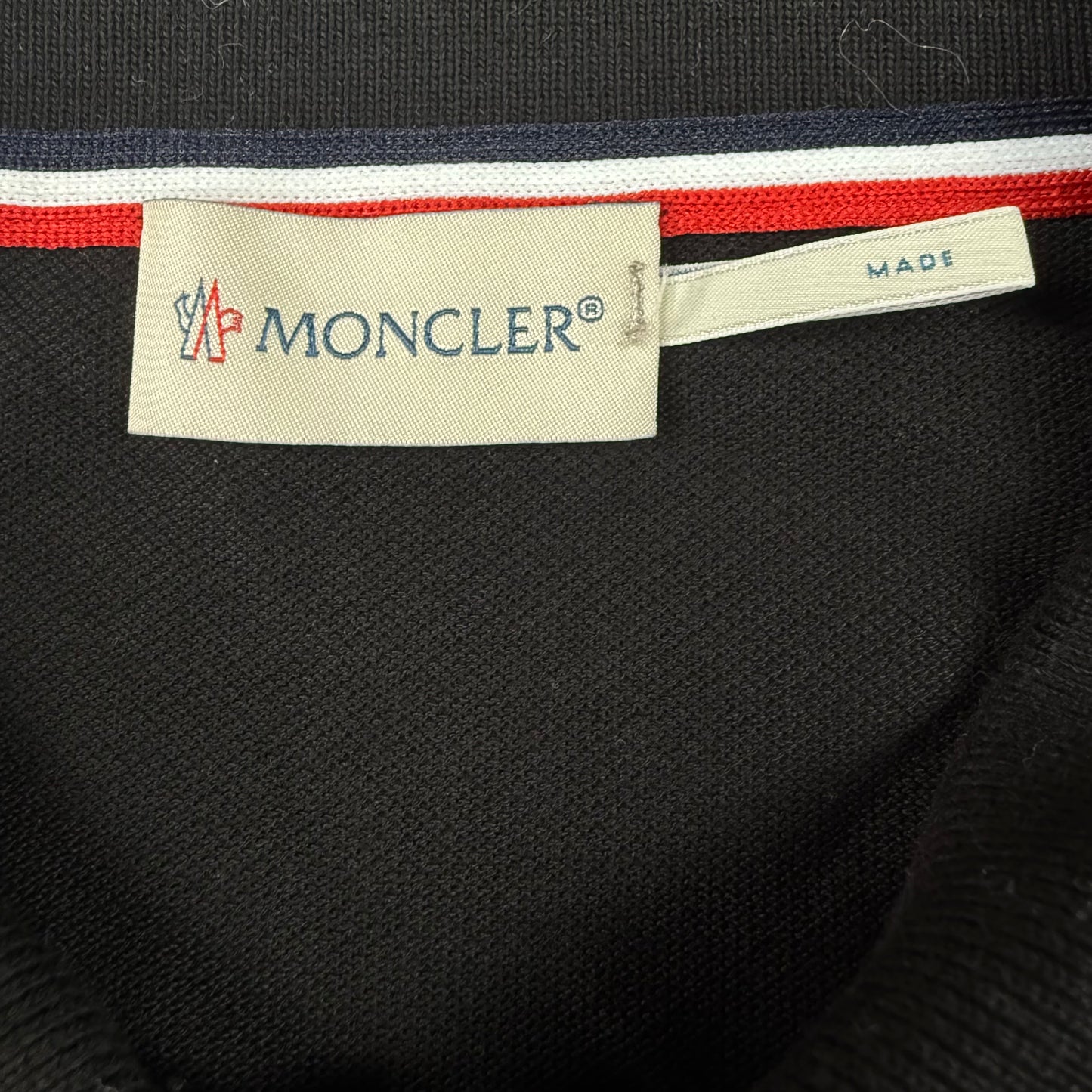 Moncler Polo Long Sleeve ‘Navy’