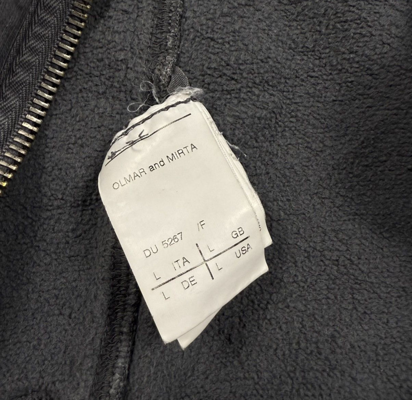 Rick Owens DRKSHDW Gray 'Gimp' Full-zip
Hoodie