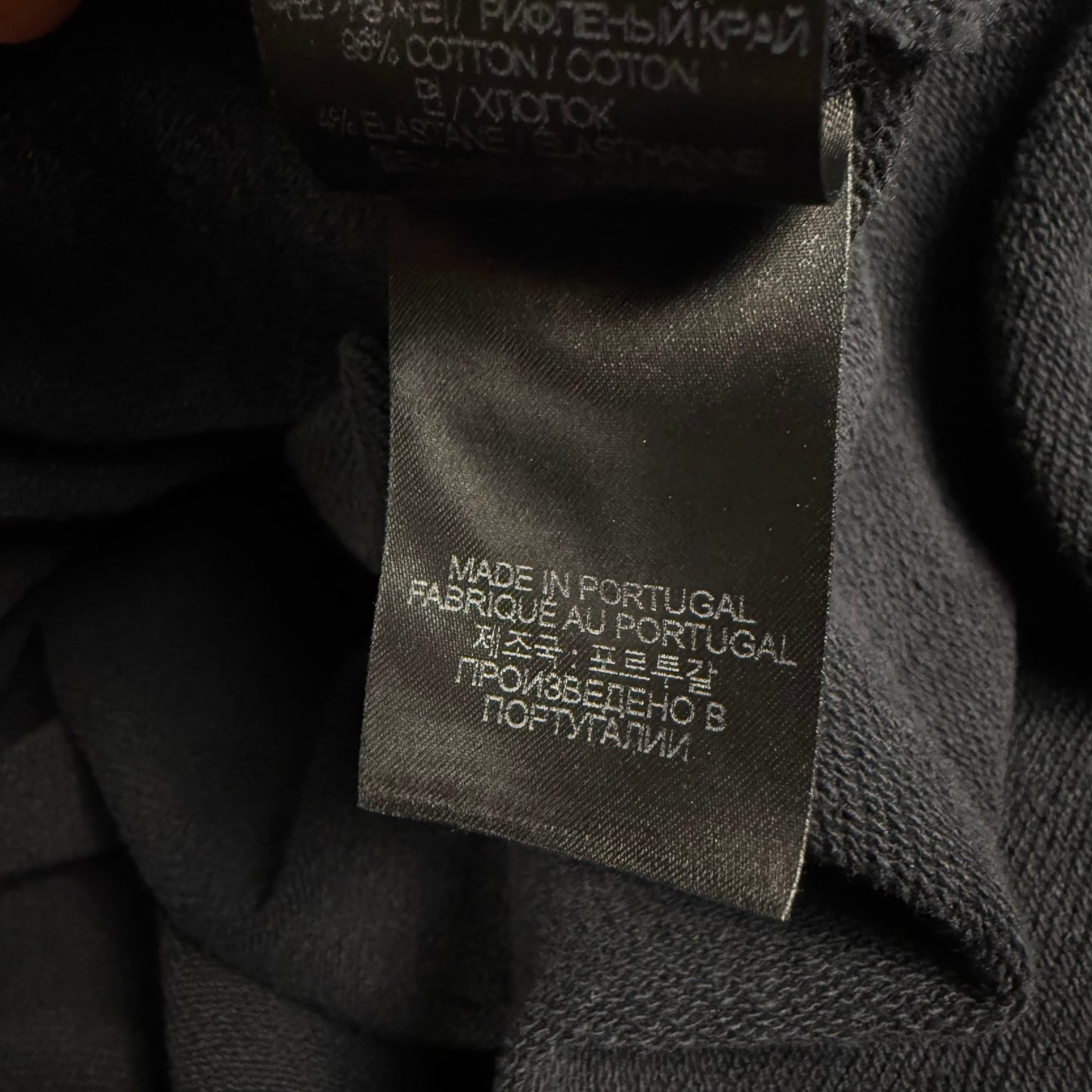 Vetements Double Anarchy Hoodie ‘Washed Black’