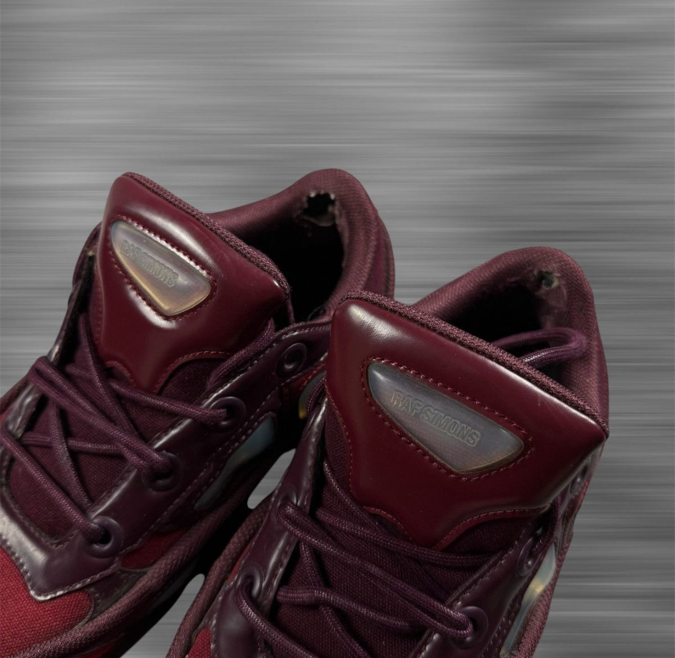 Raf Simons Ozweego SS18 3 Burgundy