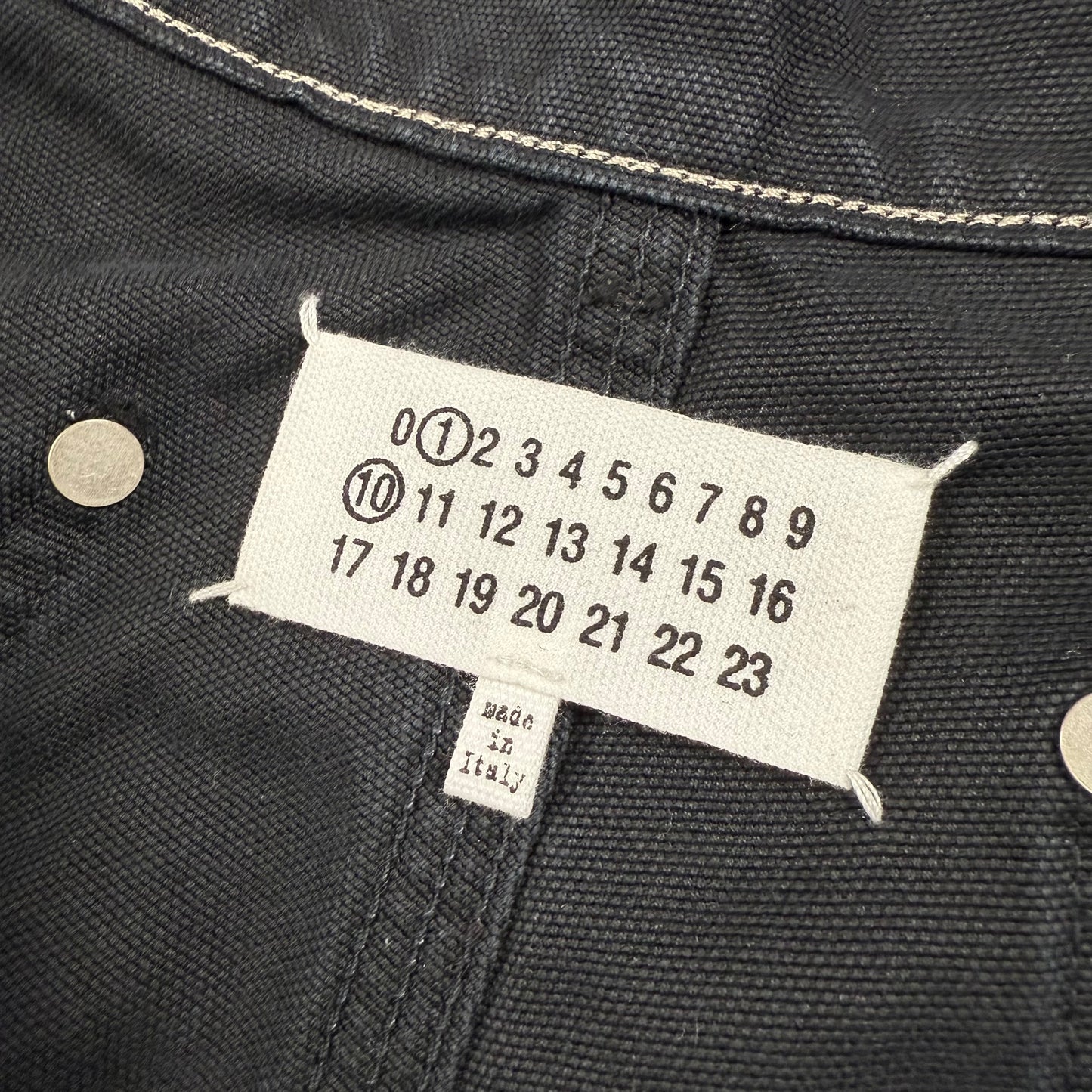 Maison Margiela Stud Denim Shorts ‘Black’