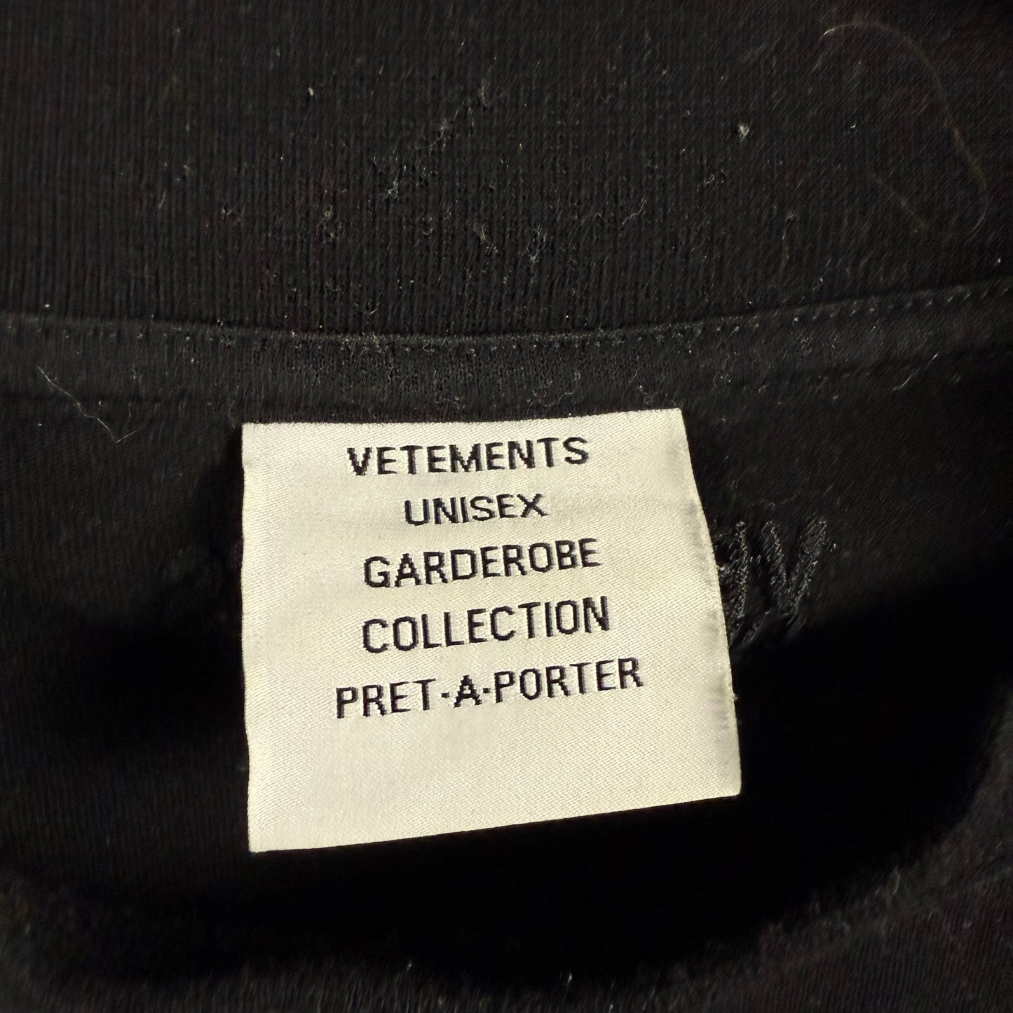 VETEMENTS SS/25 Death Metal Oversized Shirt