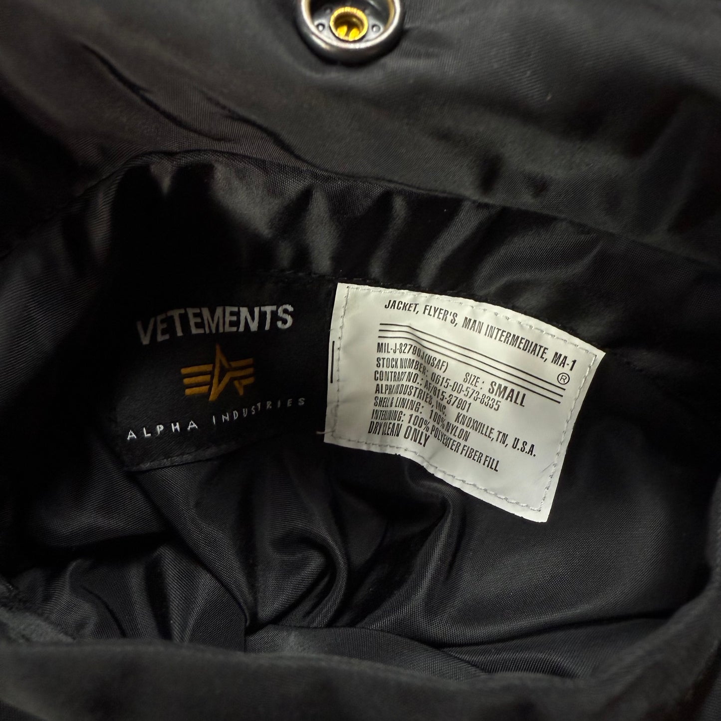 VETEMENTS x Alpha Industries Reversible Bomber Jacket