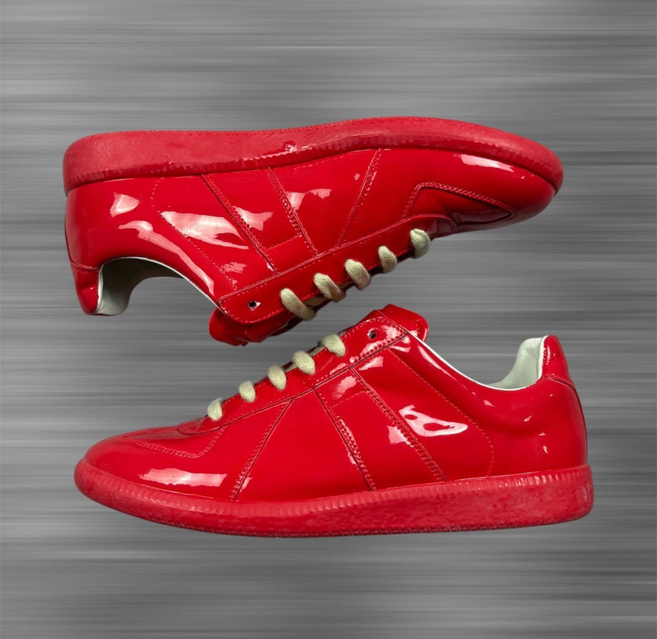 Maison Margiela GATS Rubberised Leather Shoes