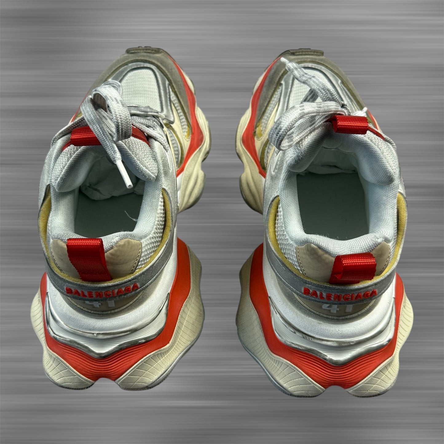 Balenciaga Cargo Distressed ‘Red/White’ Shoes