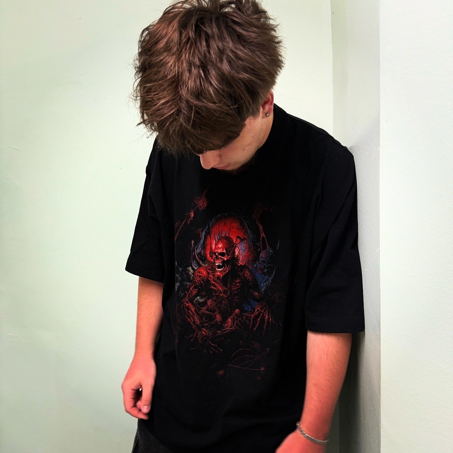 VETEMENTS SS/25 Death Metal Oversized Shirt