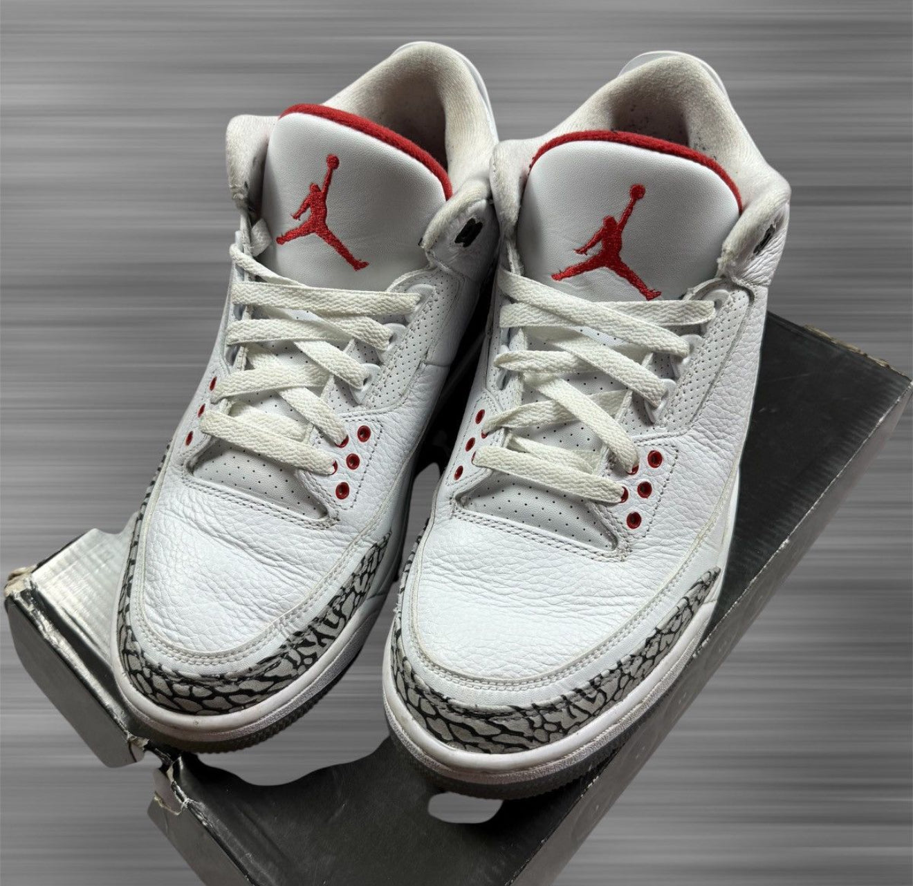 Jordan 3 White Cement Shoes