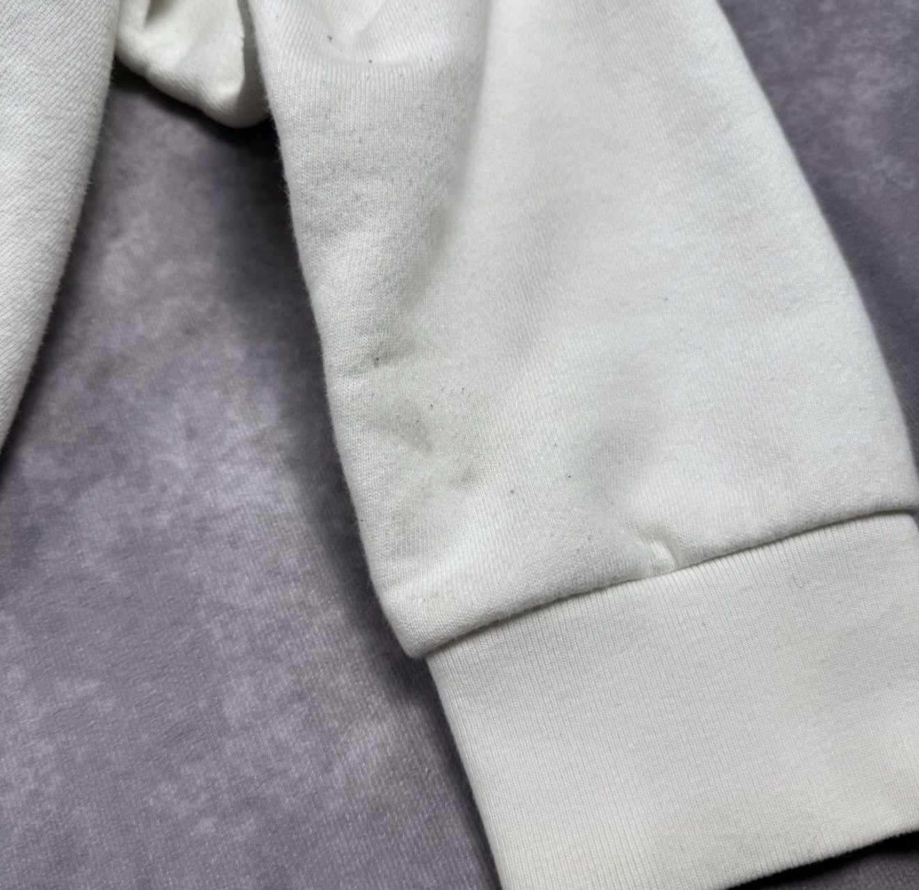 Gucci Big Logo White Hoodie