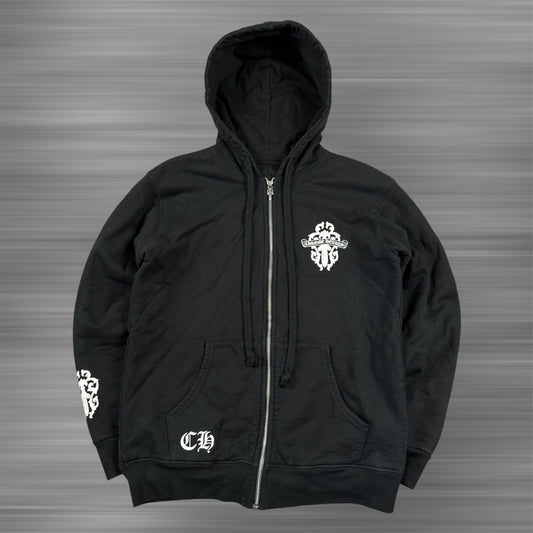 Chrome Hearts Thermal Dagger Zip Hoodie ‘Black’