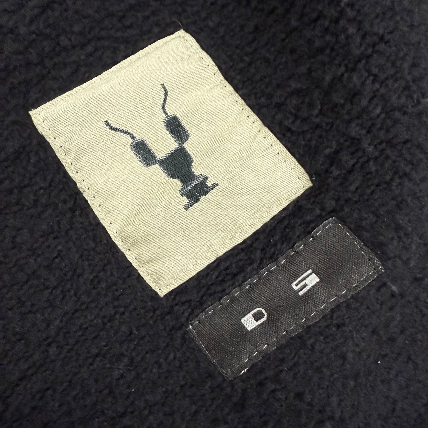 Rick Owens AW16 Gym Embroidered Logo ‘Black’ Hoodie