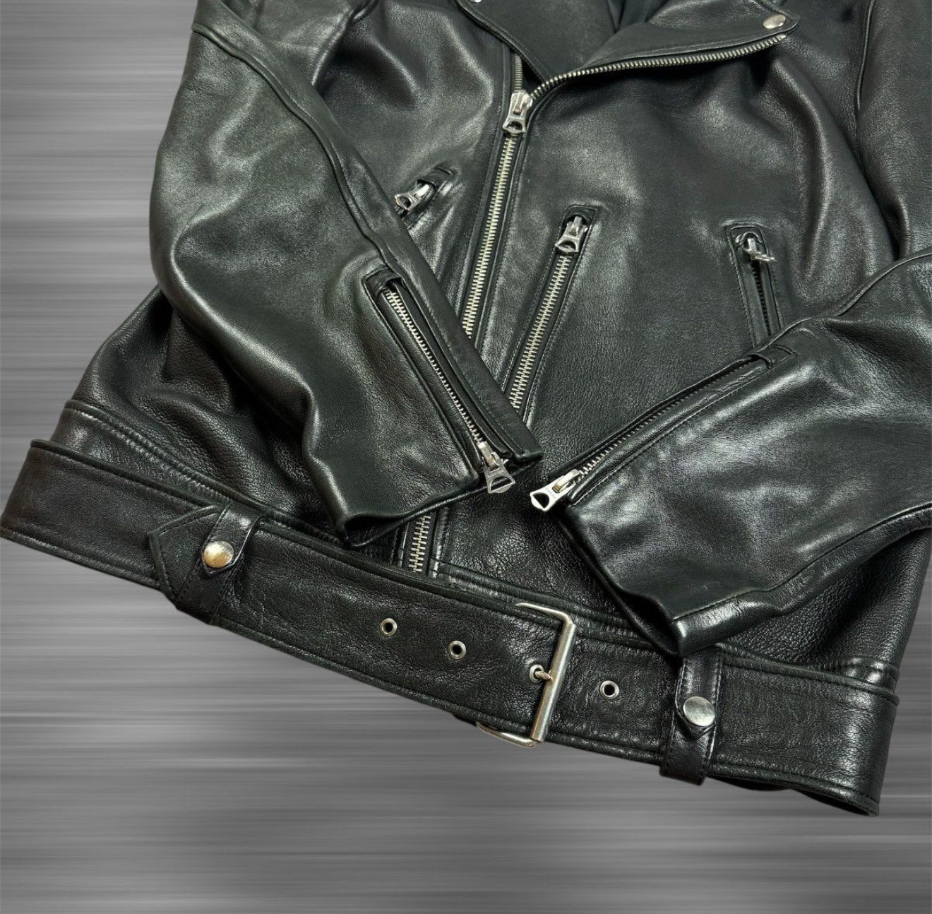 Acne Studios Nate Clean Leather Jacket