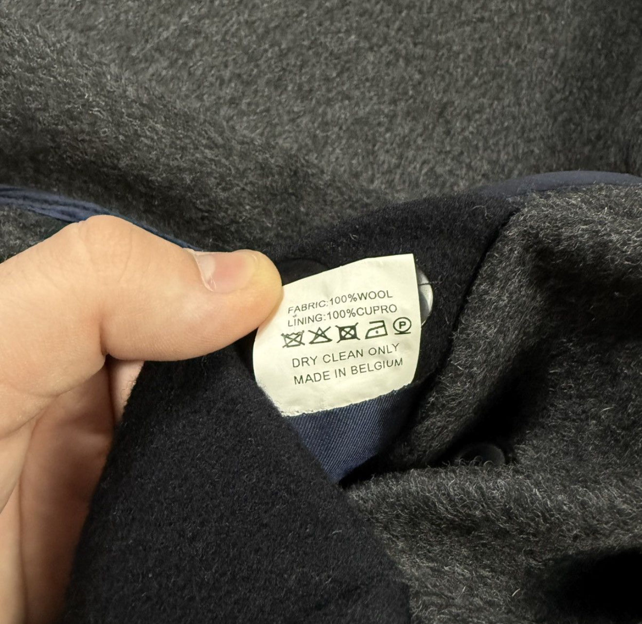 Raf Simons Wool Duffle Coat