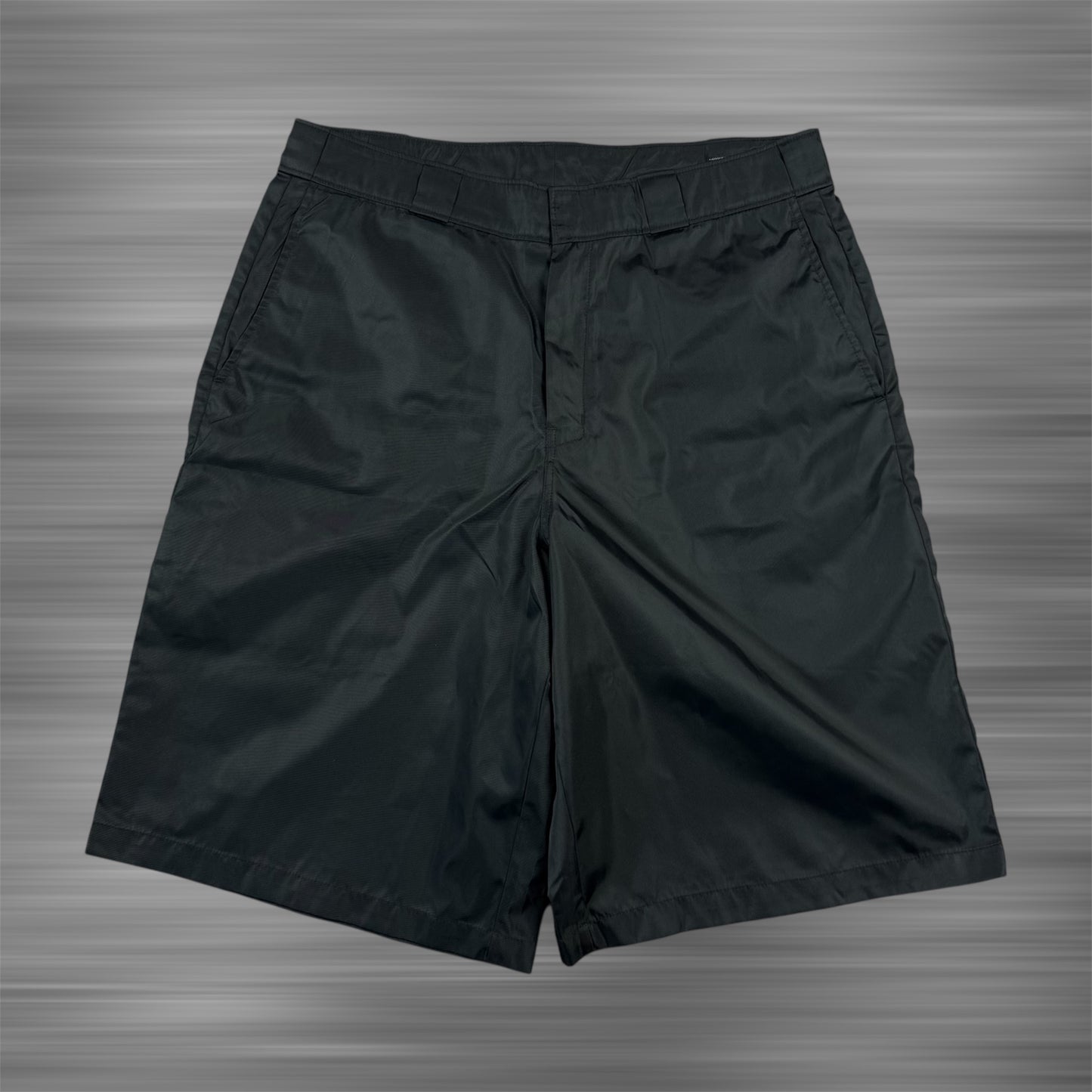 Prada Re-Nylon Baggy Bermudas Shorts