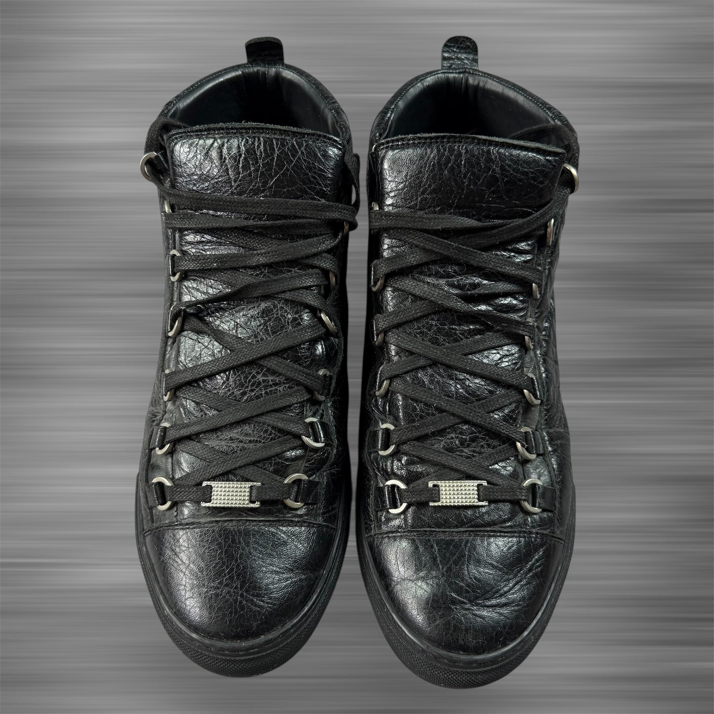 Balenciaga Arena ‘Black’ Leather Shoes