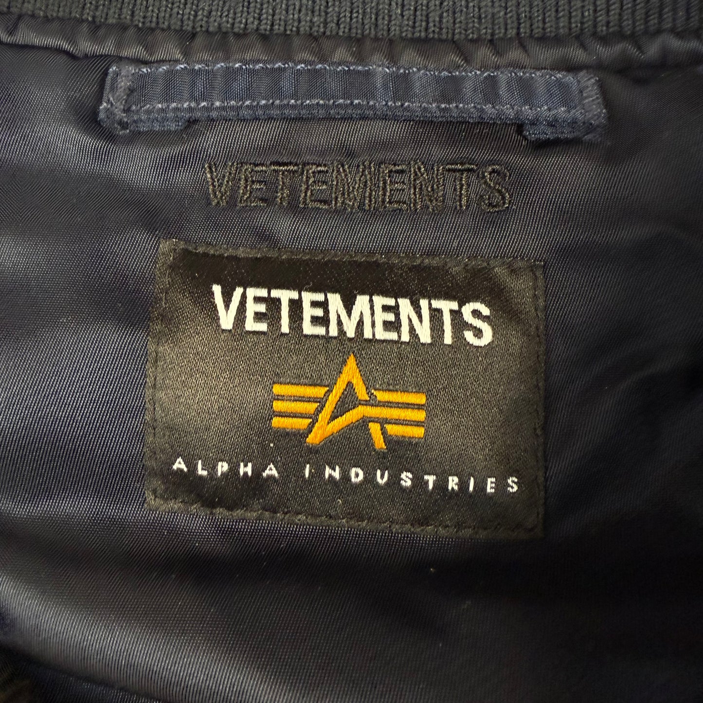 VETEMENTS x Alpha Industries Reversible Bomber Jacket