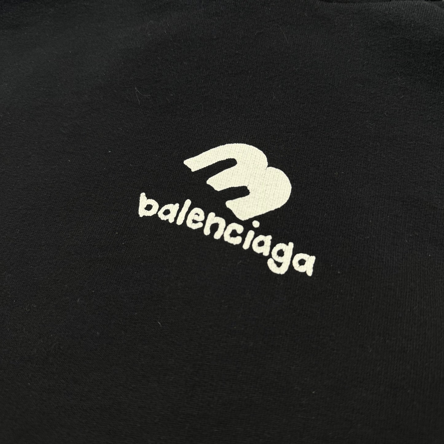 Balenciaga Hand Drawn Logo Hoodie