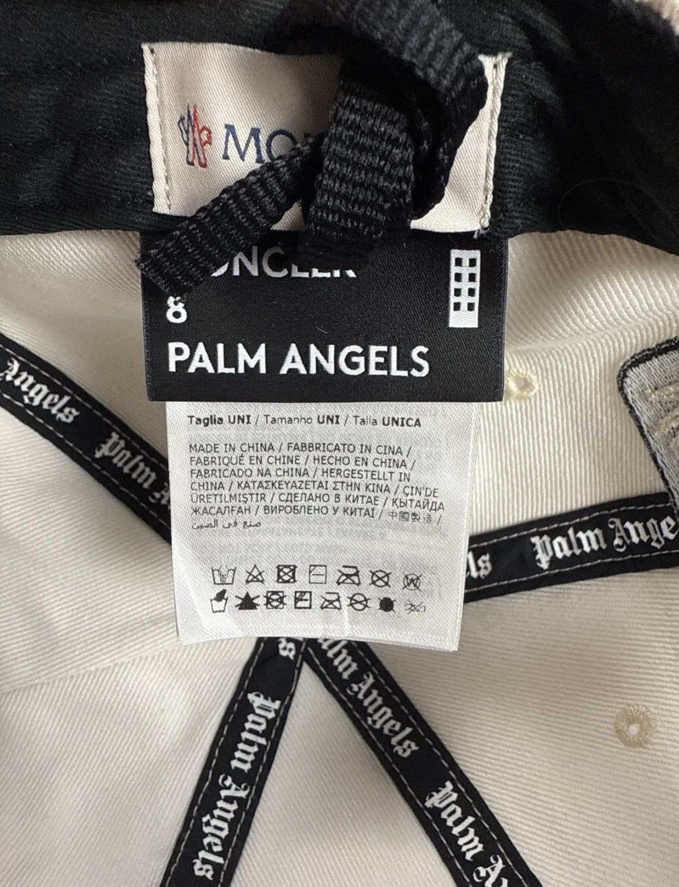 Moncler x Palm Angels Distressed Cap