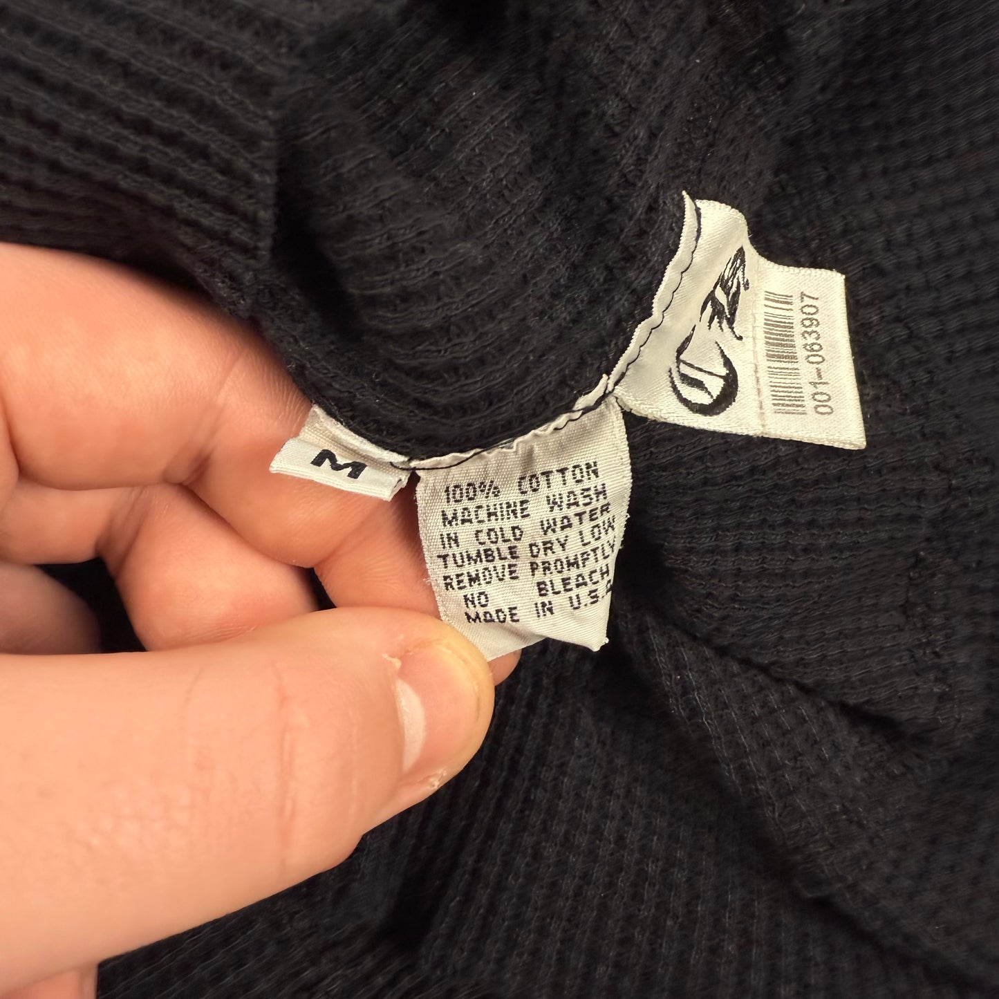 Chrome Hearts Horseshoe Thermal ‘Black’ Hoodie
