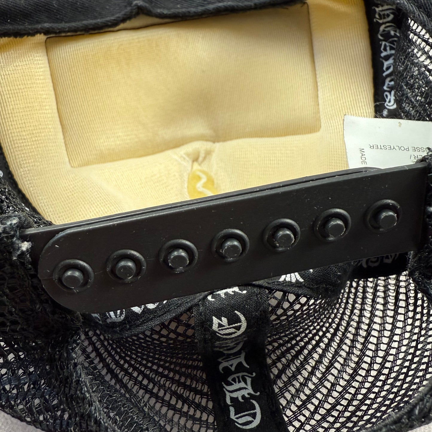 Chrome Hearts Trucker Cap ‘FUCK’ Hollywood USA