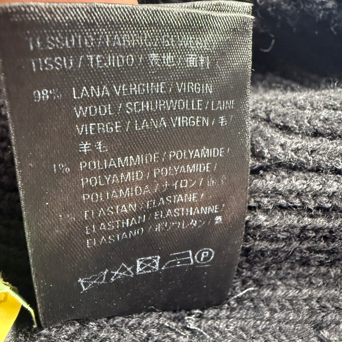 Balenciaga Logo Wool ‘Black’ Beanie