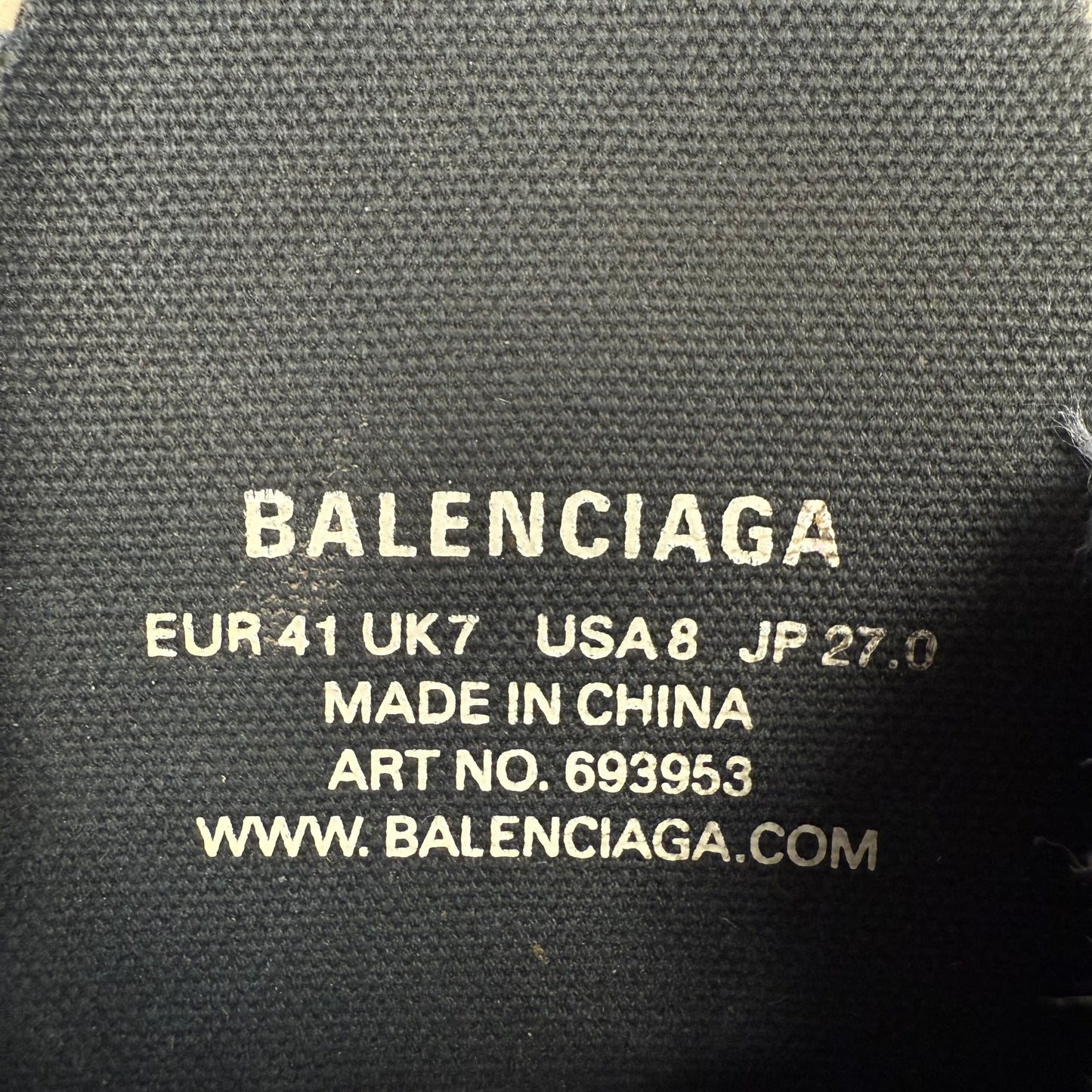 Balenciaga Mules Destroyed Denim & Rubber