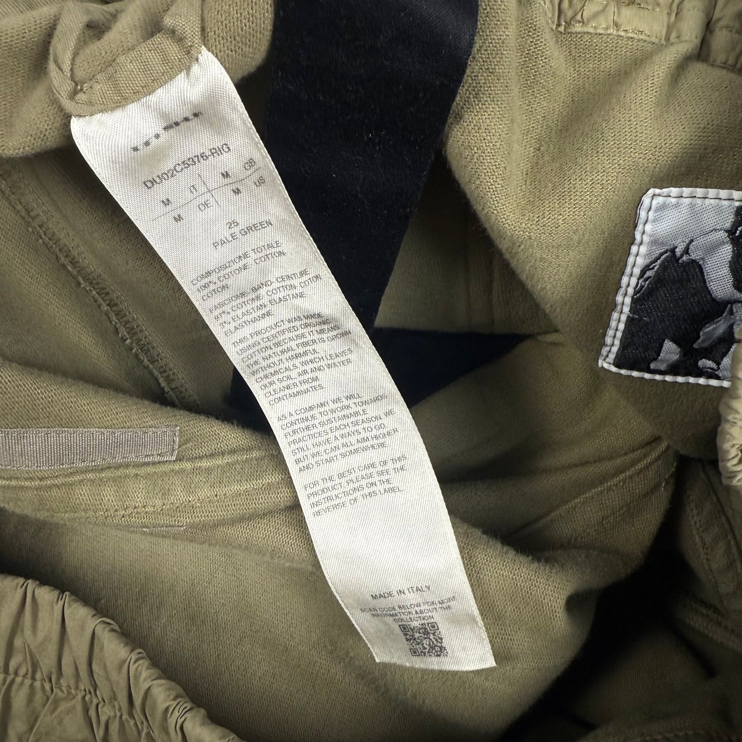 Rick Owens DRKSHDW ‘Olive’ Creatch Cargo Pants