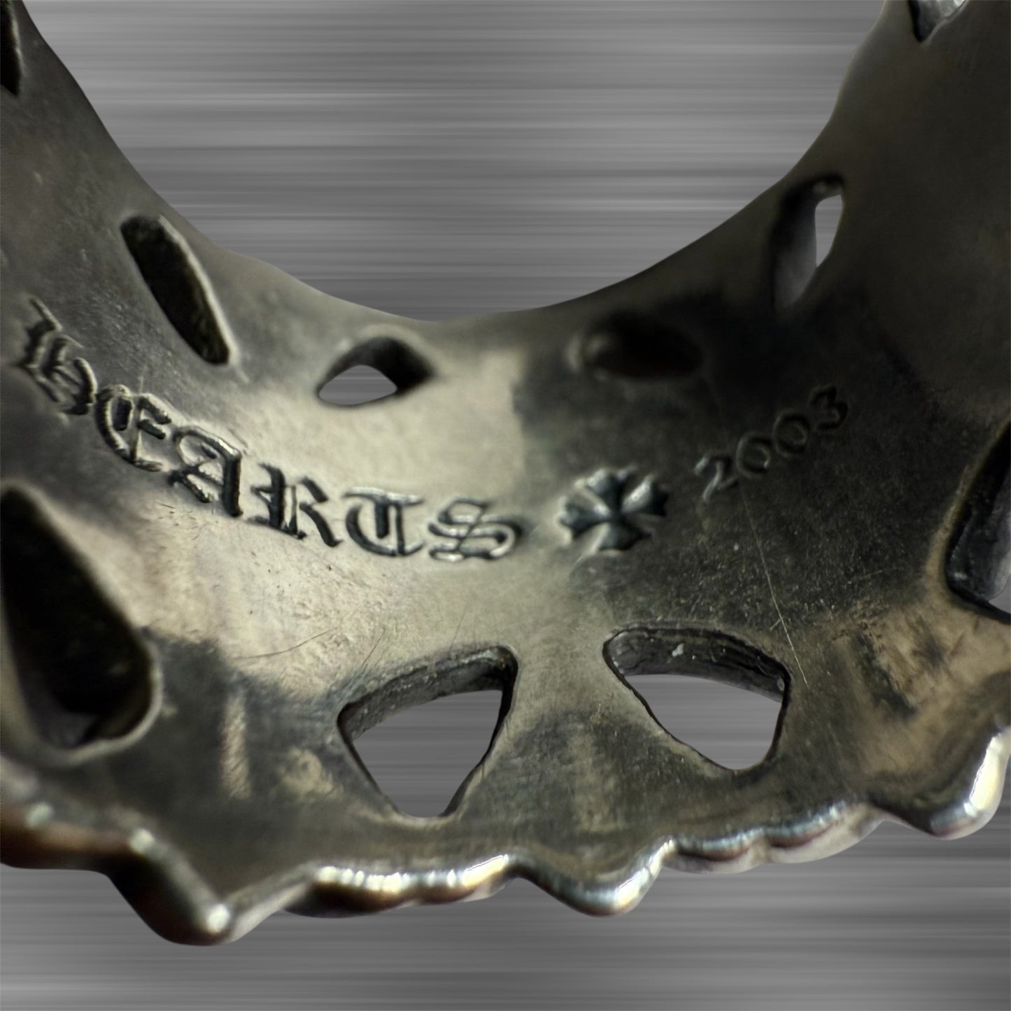 Chrome Hearts Cemetary Silver Ring