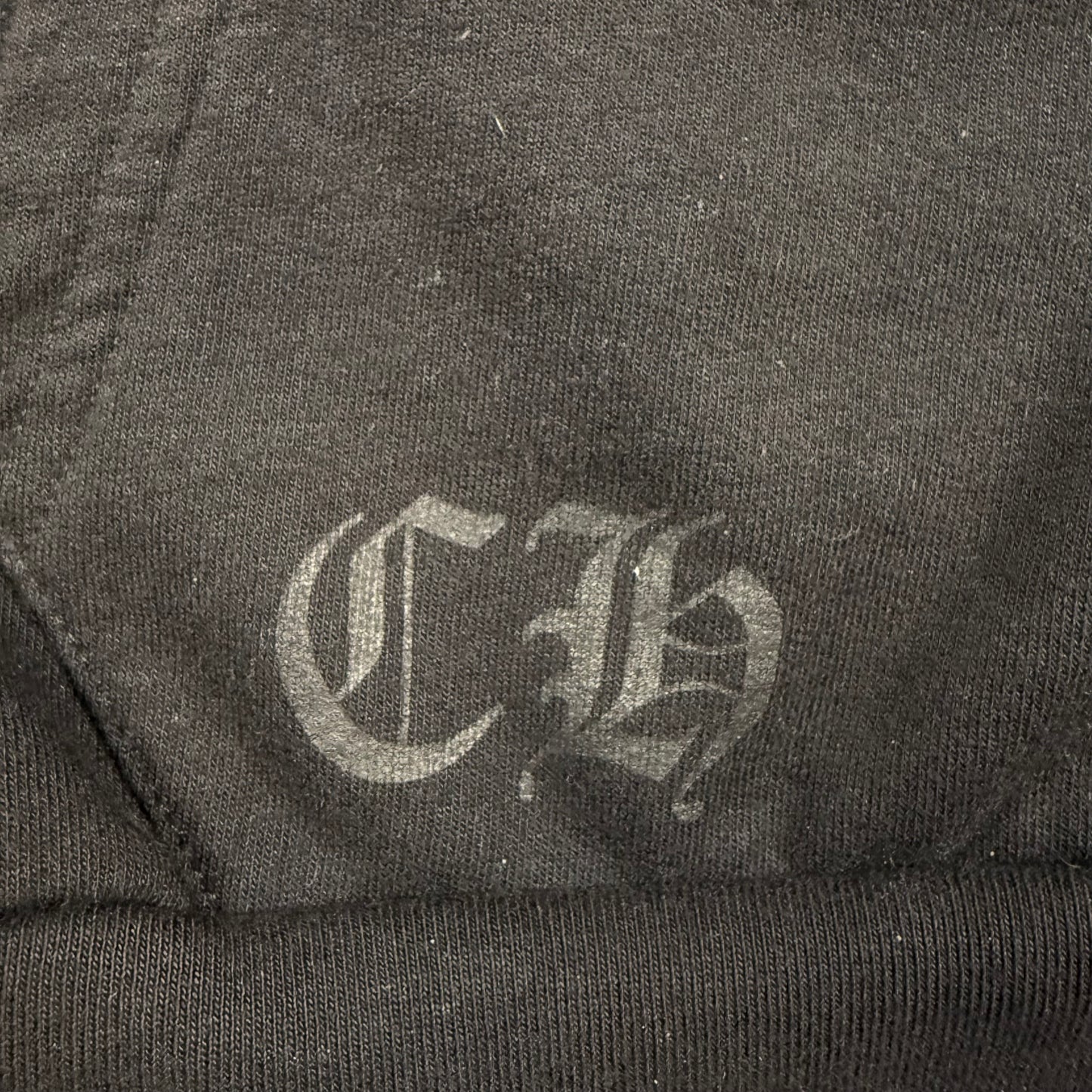 Chrome Hearts Floral Horseshoe Zip Up Hoodie