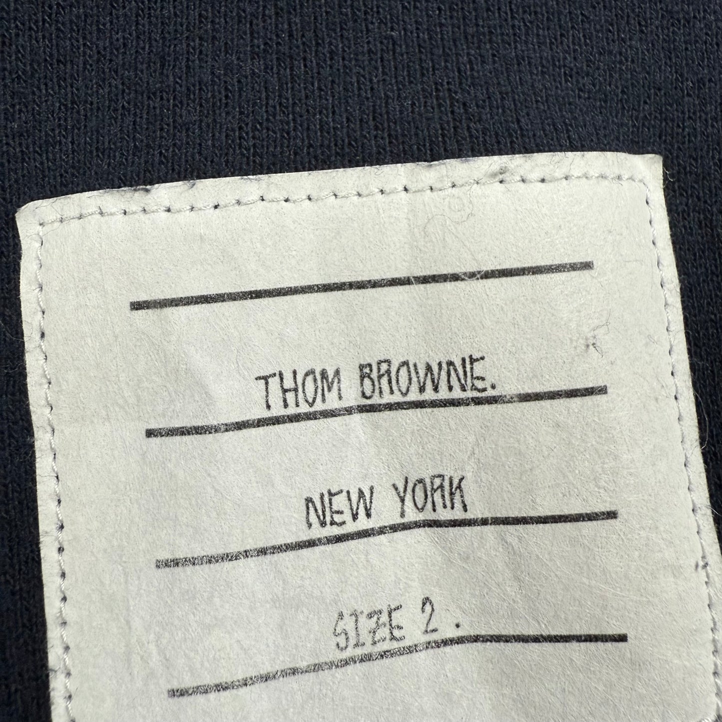 Thom browne Dark blue dark blue classic four striped