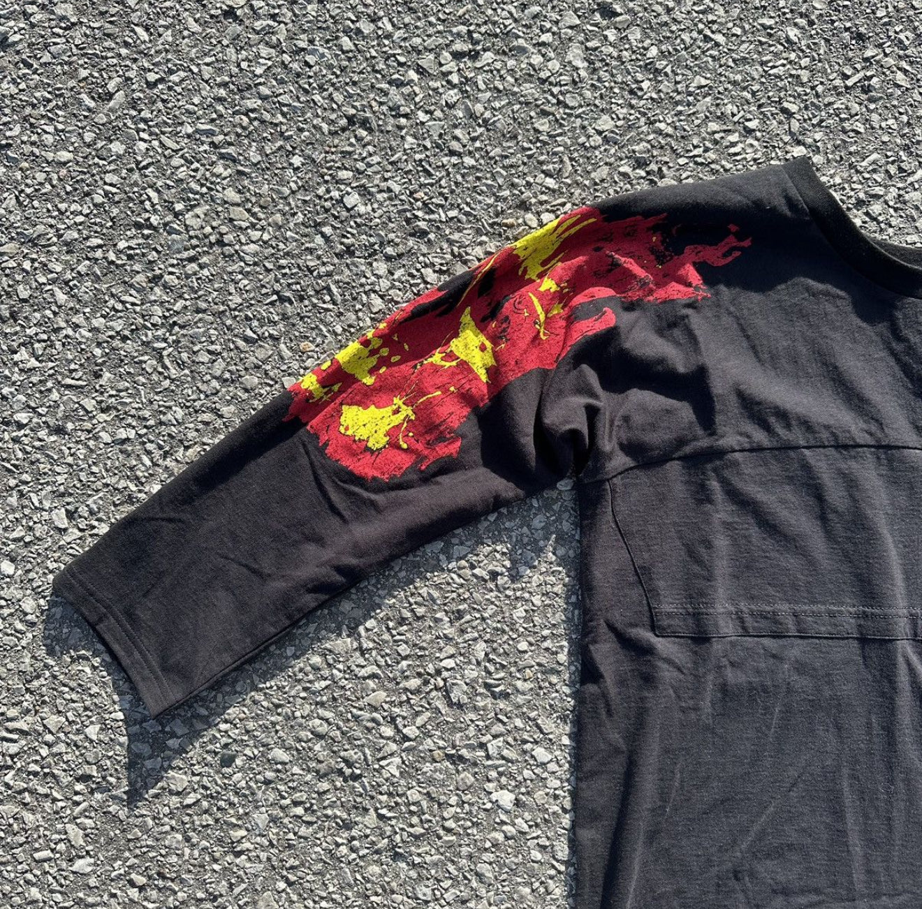 Archive MAISON MARGIELA deconstructed patchwork bank t-shirt