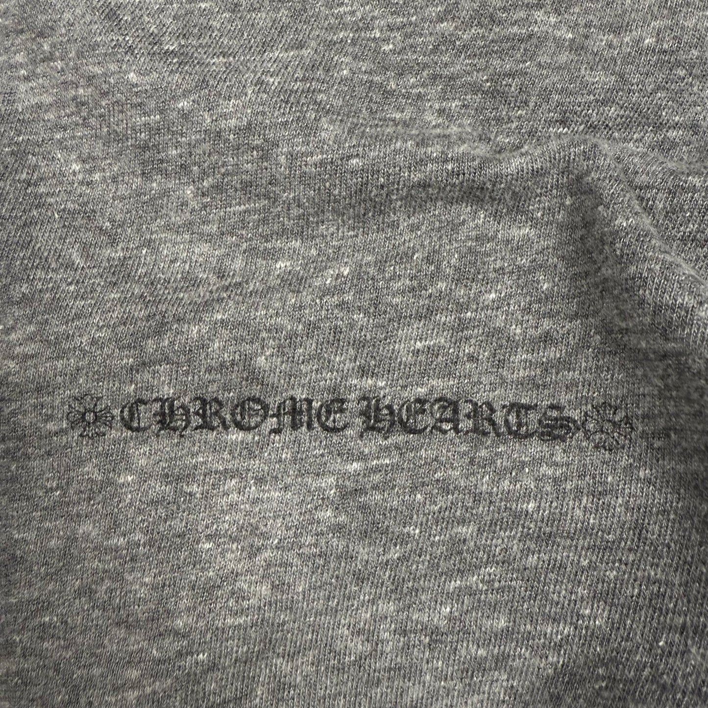 Chrome Hearts T-Bar F*** You Zip-Up Hoodie Heather Grey