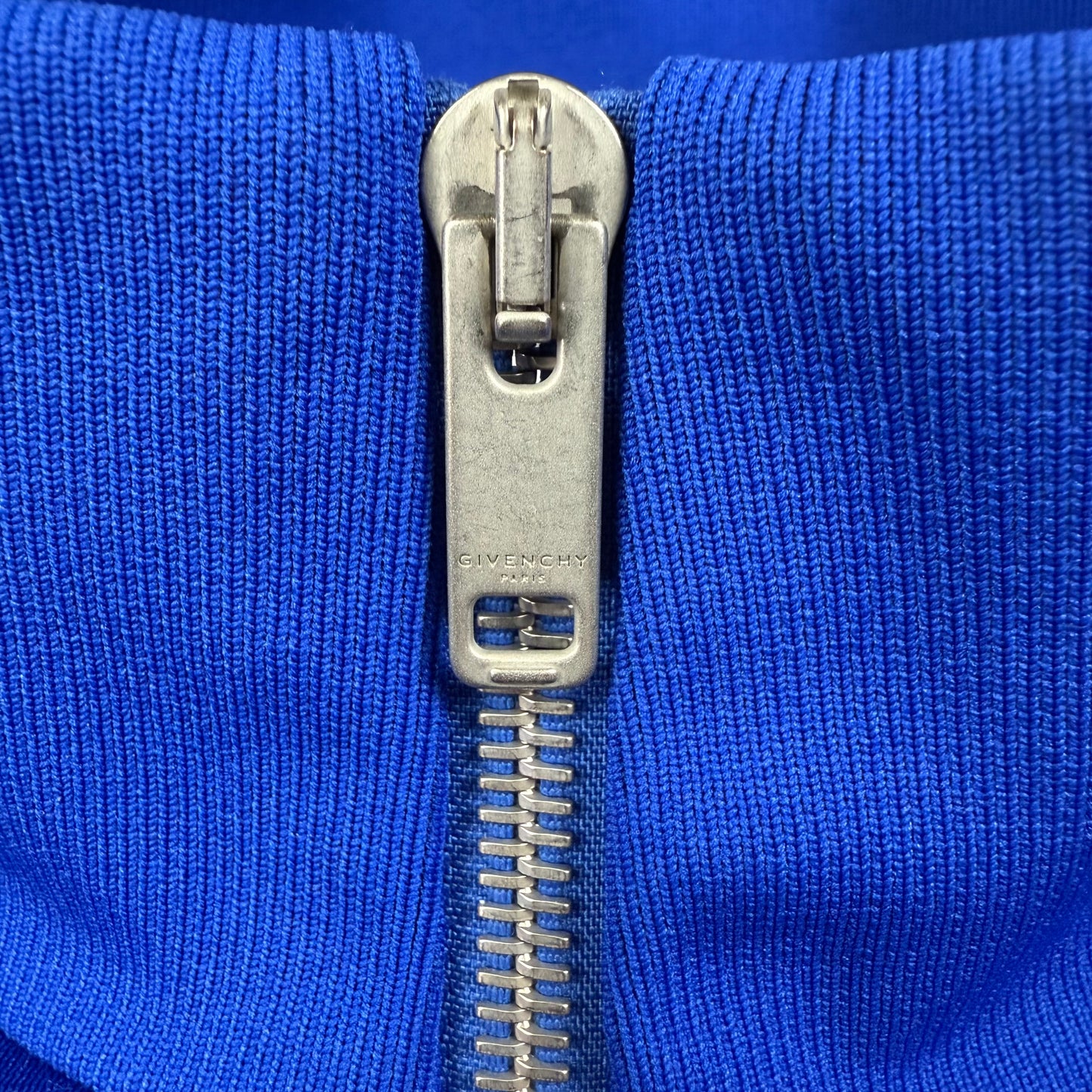 Givenchy Blue Logo Track Zip
