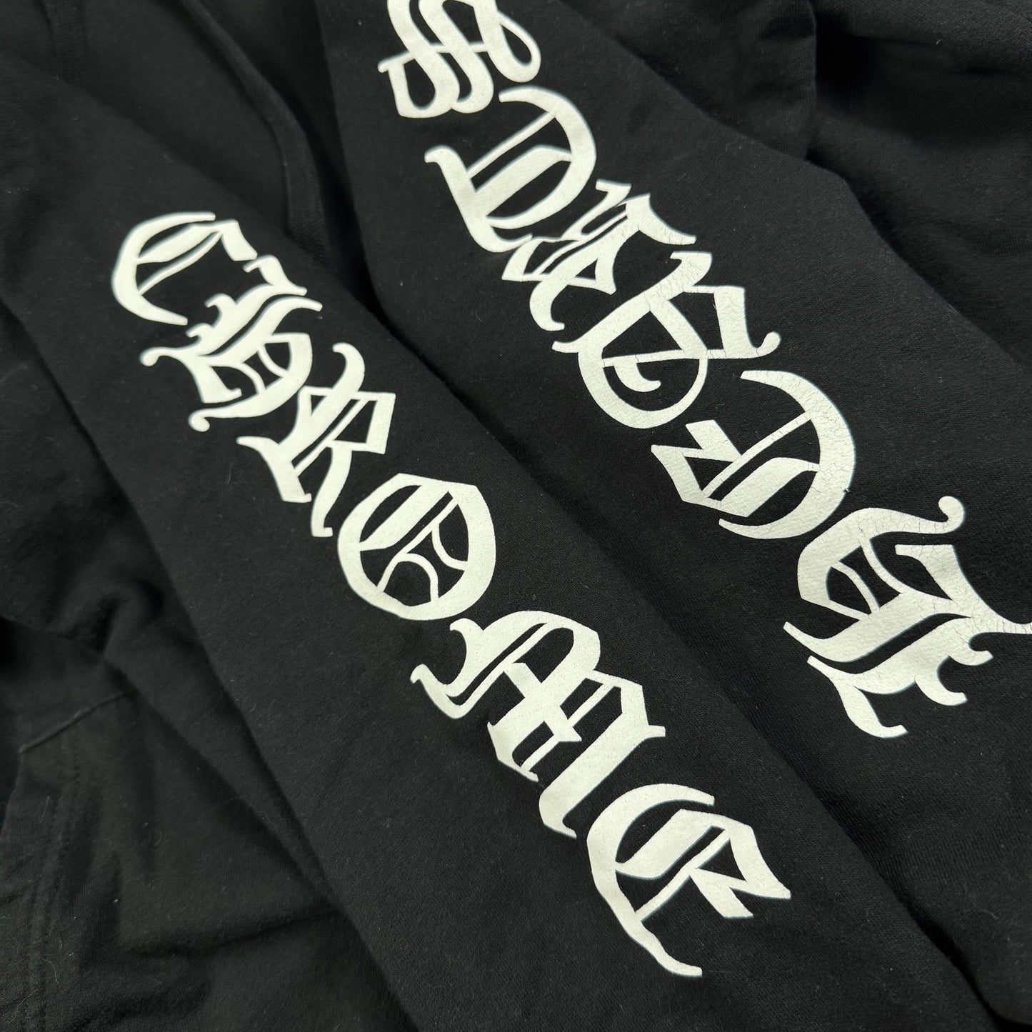 Chrome Hearts Vertical Black Hoodie