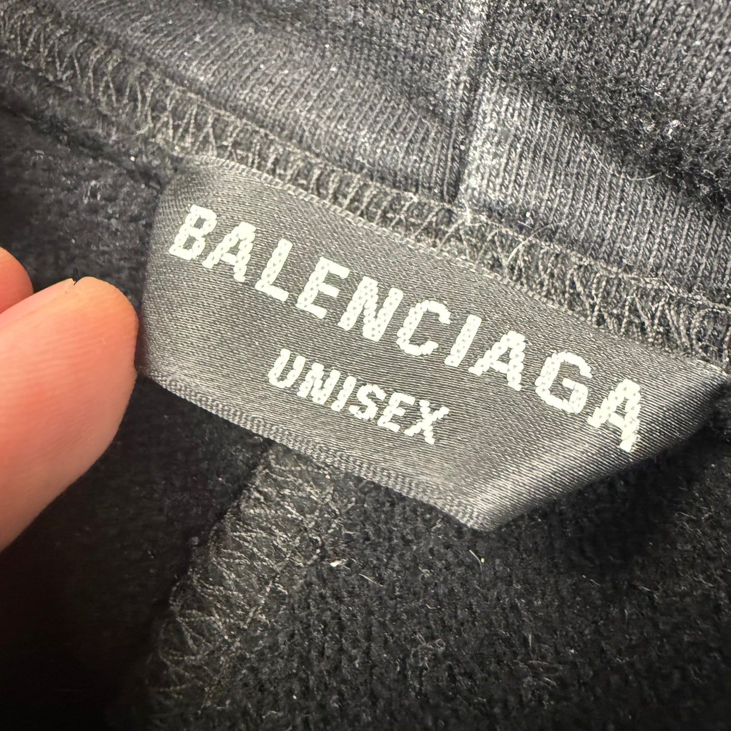 Balenciaga Sporty B Paneled ‘Black’ Hoodie
