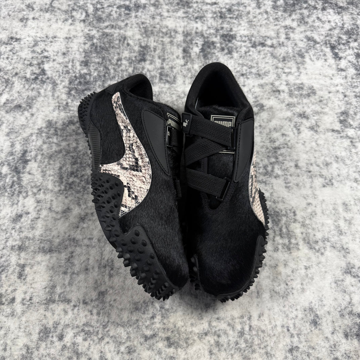 Puma Mostro OG A$AP Rocky Pony Hair Snakeskin Shoes