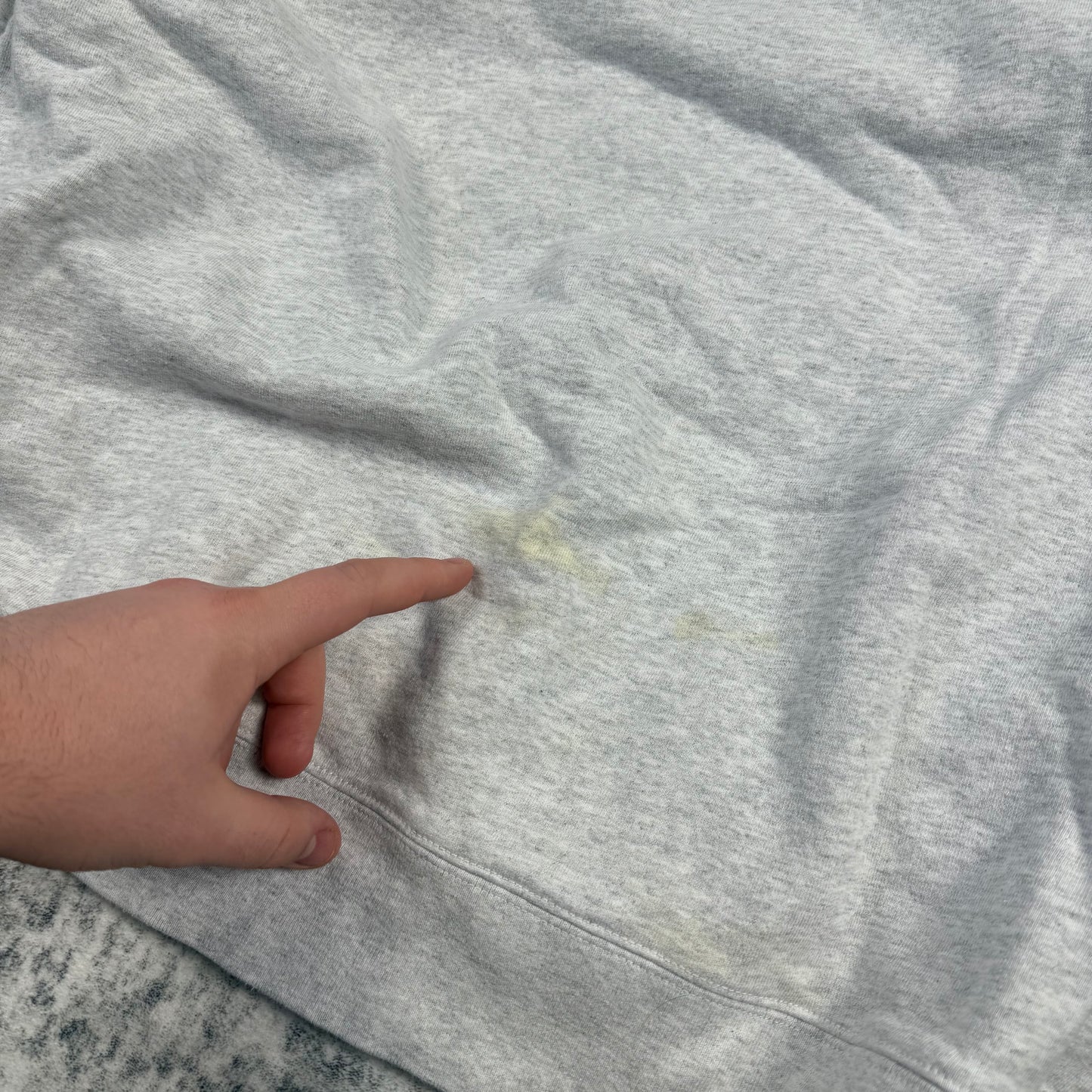 Supreme Reflective Cutout Logo ‘Gray’ Hoodie