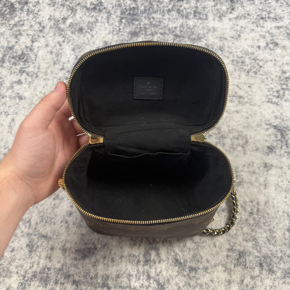 Louis Vuitton Monogram Vanity PM Chain Shoulder Bag