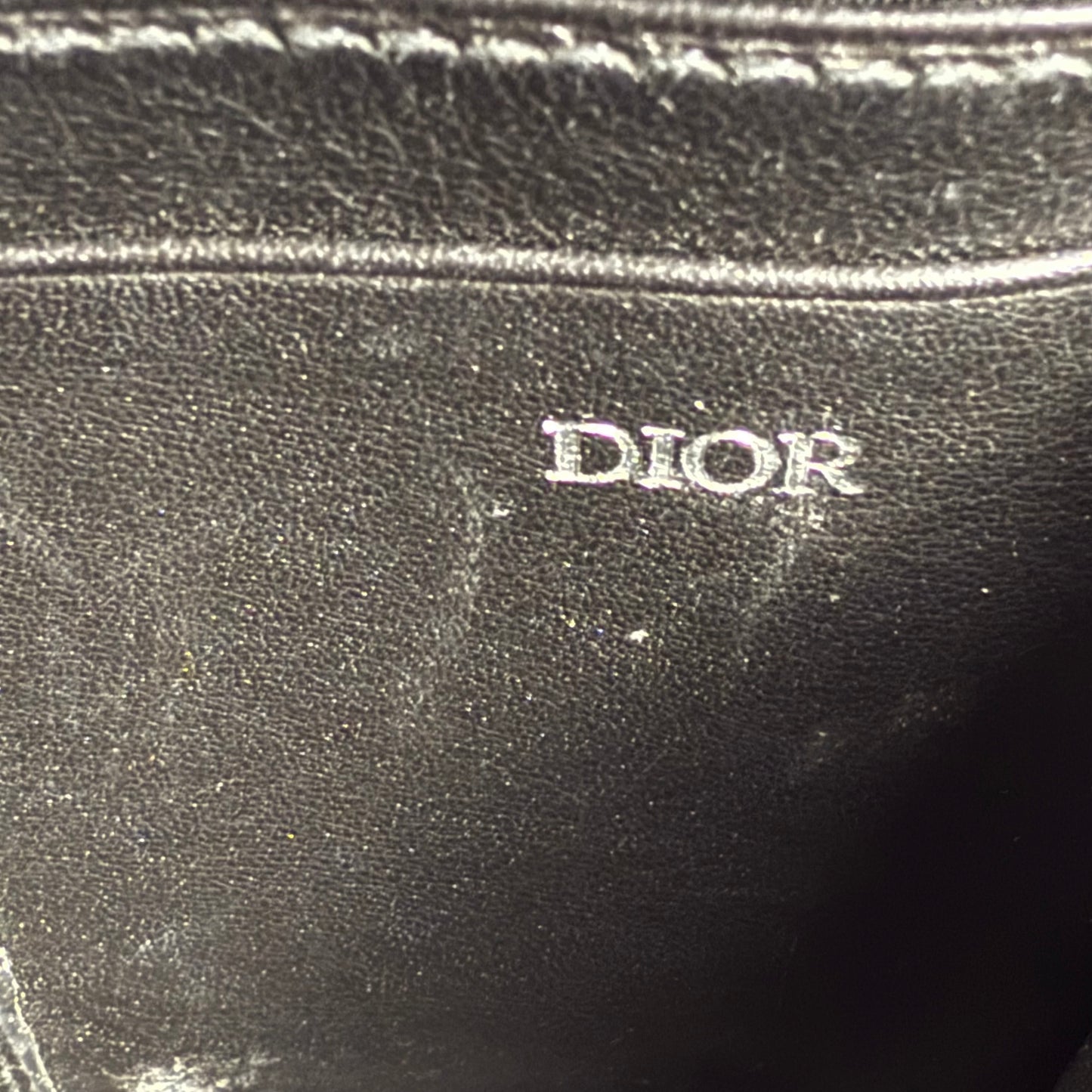 Dior 2020 Oblique Jacquard Zipped Pouch Crossbody