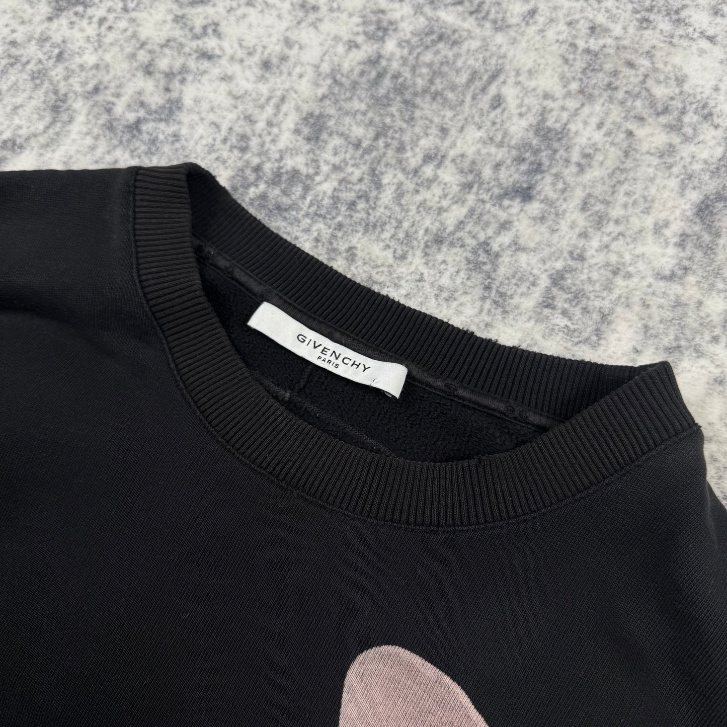 Givenchy SS15 Basketball ‘Black’ Distressed Sweatshirt