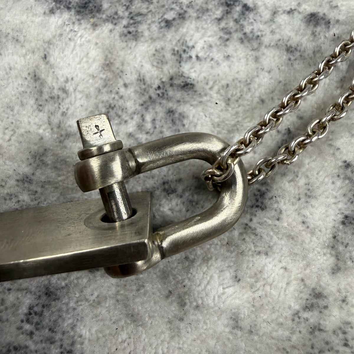 Parts of Four Sterling Silver Plate Pendant Necklace