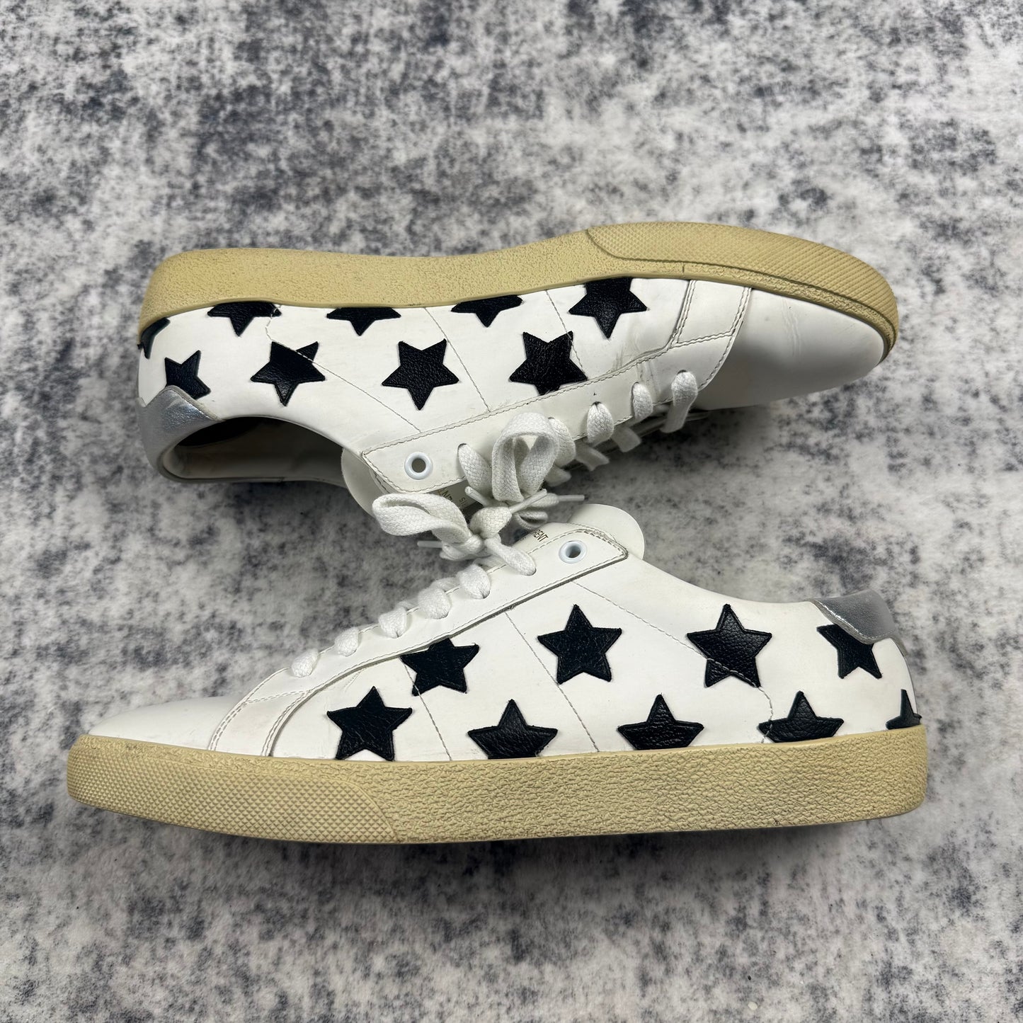 Saint Laurent Star ‘Black/White’ Low Shoes