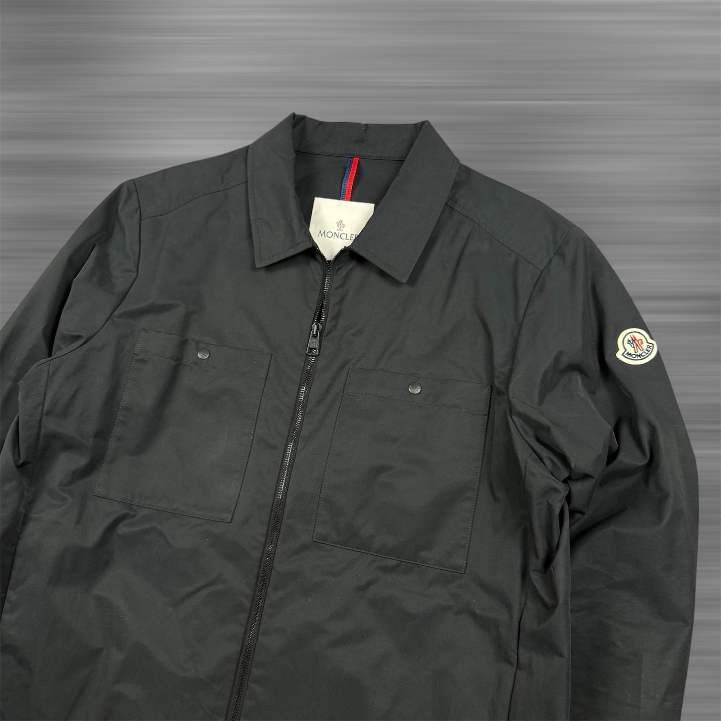 Moncler Nylon ‘Black’ Overshirt Jacket