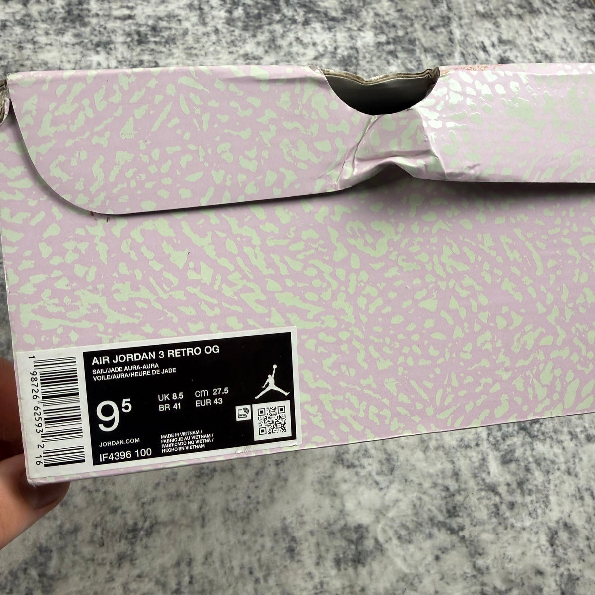 Jordan 3 Retro Spring Is In The Air Shoes