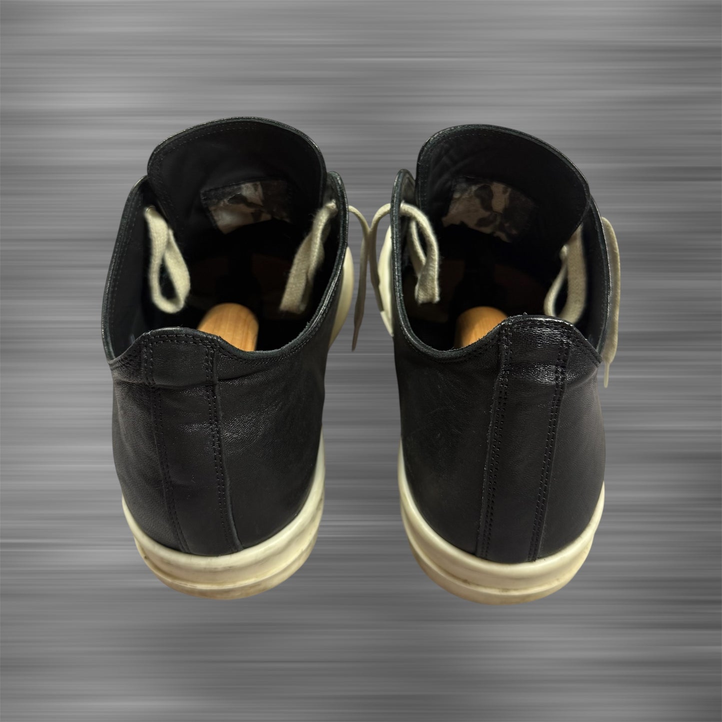Rick Owens Mainline Low ‘Black/Milk’ Ramones