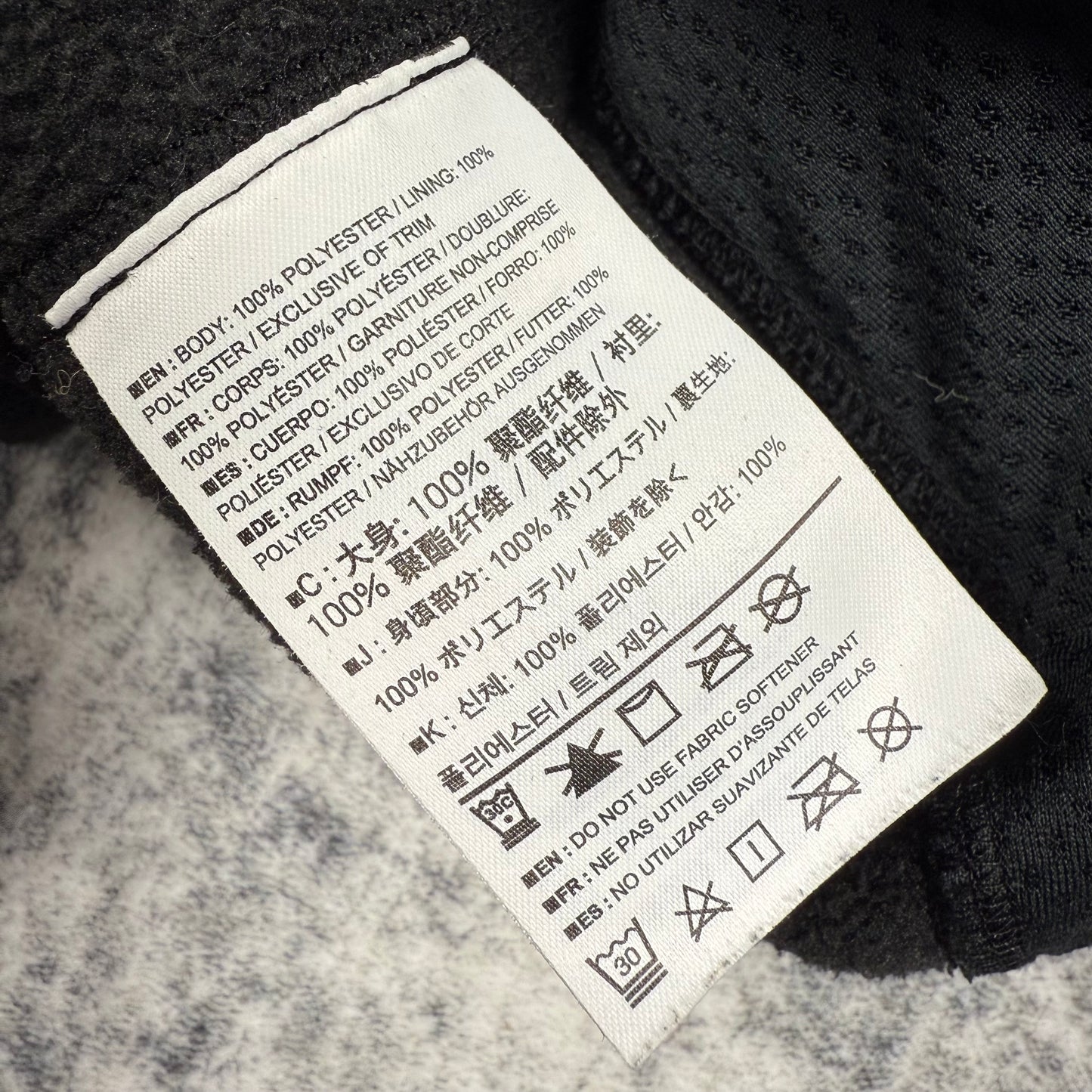 Arc’teryx Zip Fleece ‘Black’ Sweater