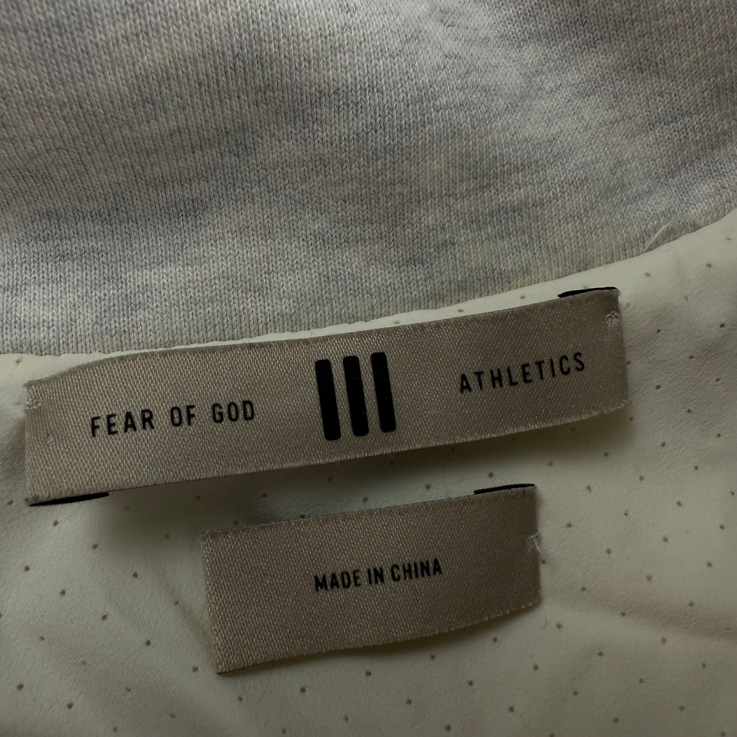 Fear of God x Adidas 2023 Signature Logo ‘White’ Jacket