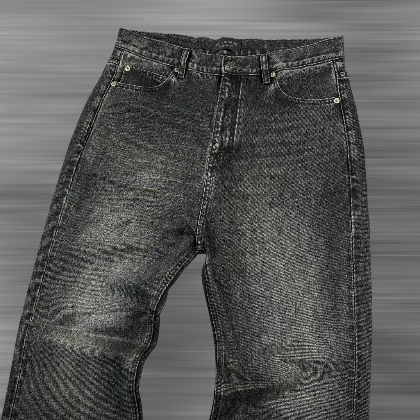 Balenciaga SS/24 Garde Robe Flared Jeans